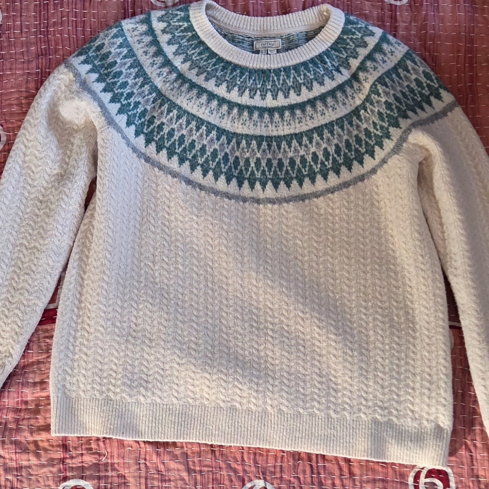 Flora Fairisle from FatFace. Size 12